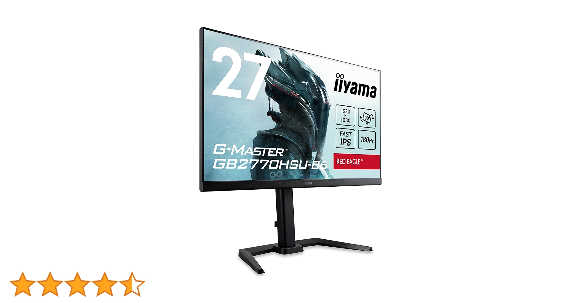 iiyama G-Master GB2770HSU-BEA 27インチ iiyama G-Master GB2770QSU-B6 Red Eagle - Monitory LED 27